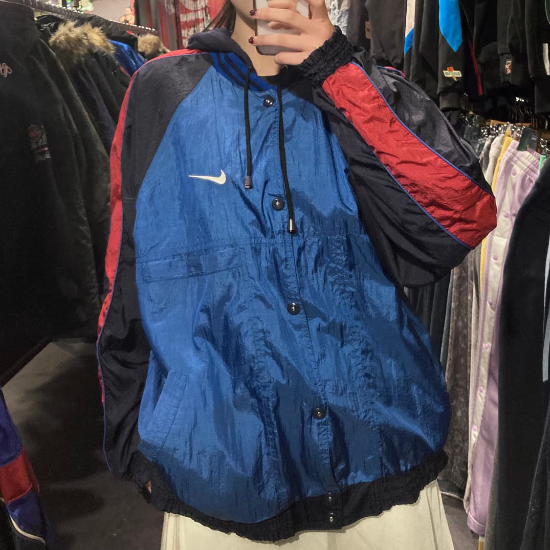 [IM]나이키 바람막이 블루종 (후드o) 상품이미지4