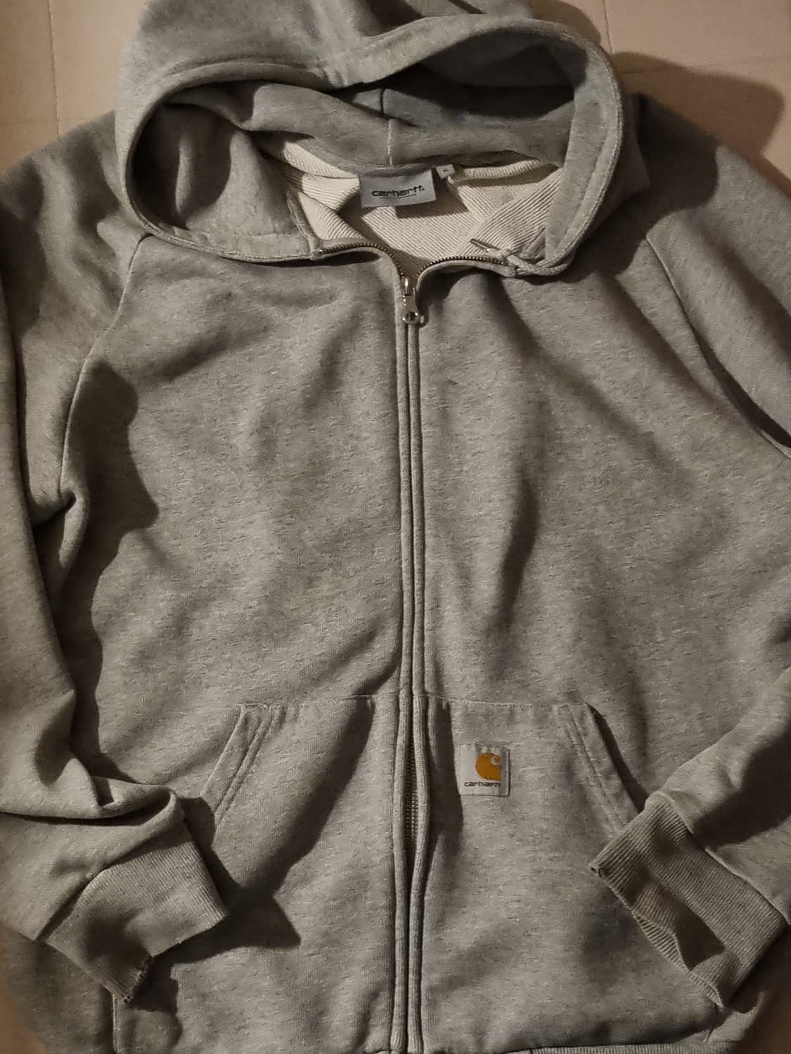 칼하트 후드집업 그레이 XL 상품이미지2