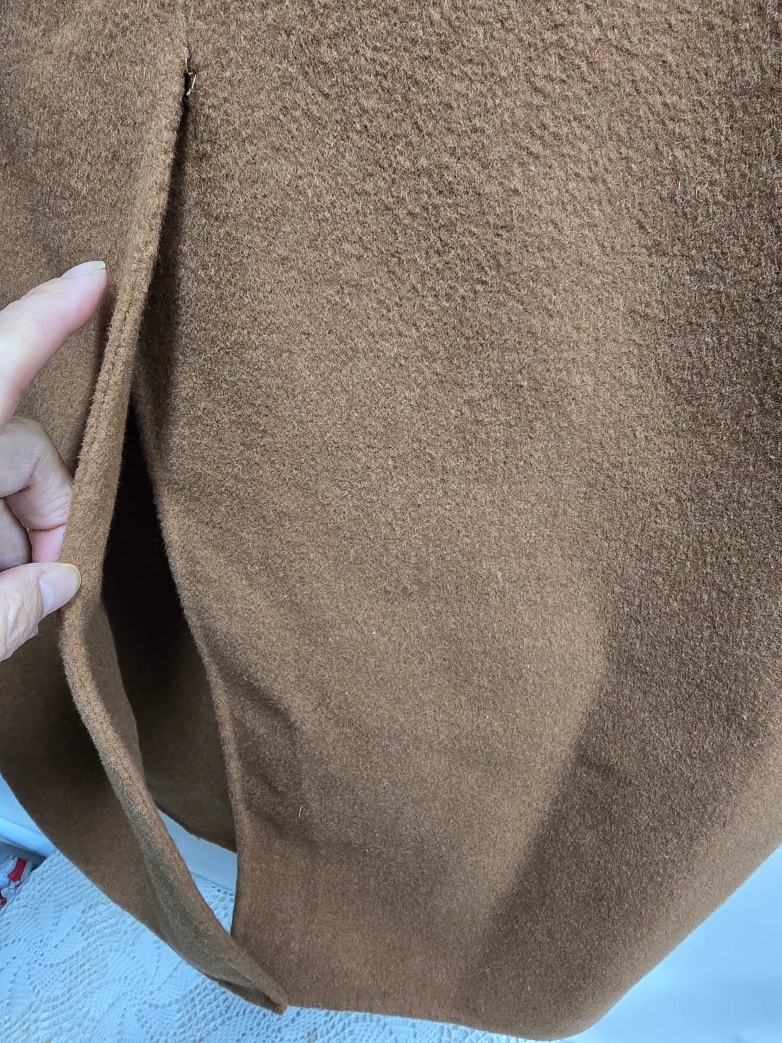 JJ지고트 핸드메이드 울.케시미어 롱 코트 상품이미지5