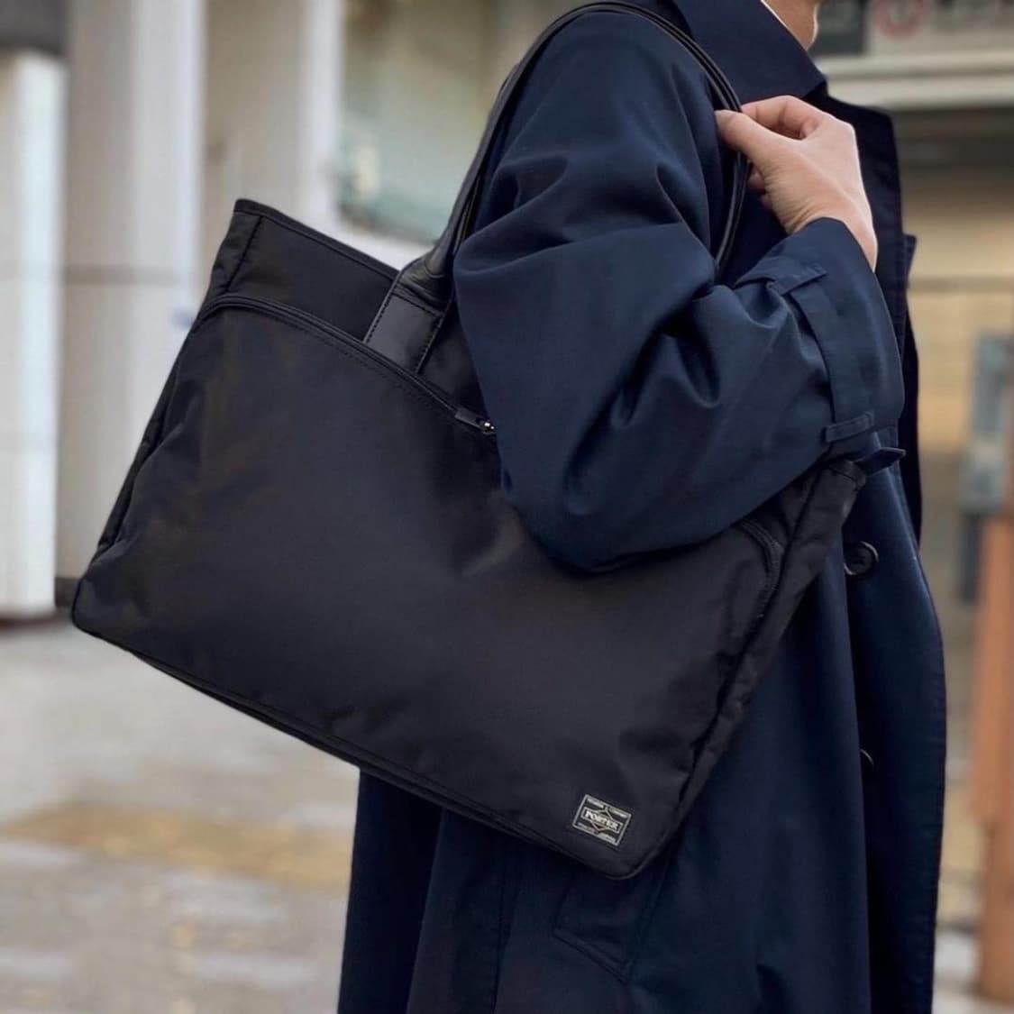 요시다 포터 TIME 타임 토트백 블랙 655-17873 상품이미지2