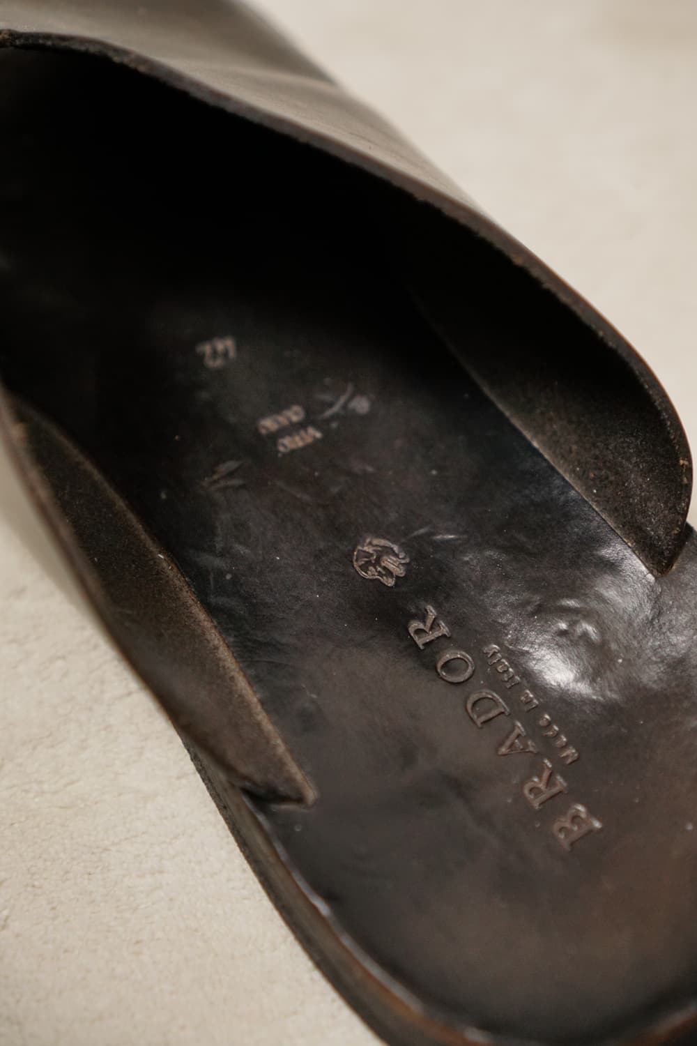 Brador 가죽 슬리퍼 상품이미지4