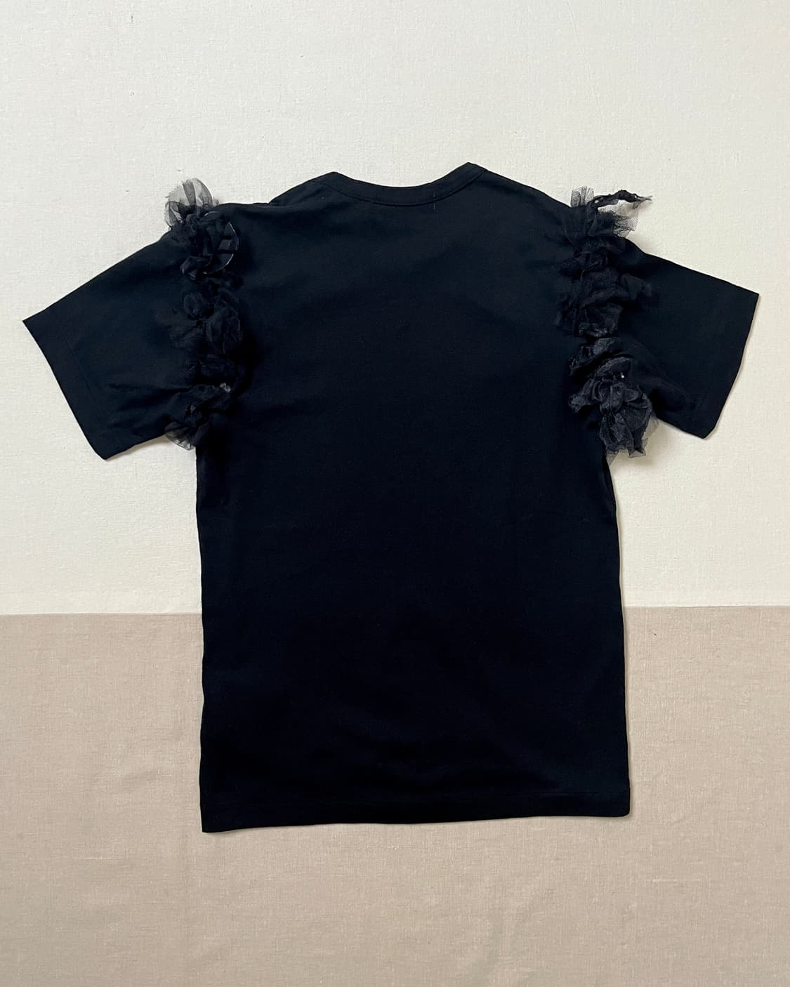 꼼데가르송 숄더 레이스 티셔츠 comme des garcons 상품이미지2