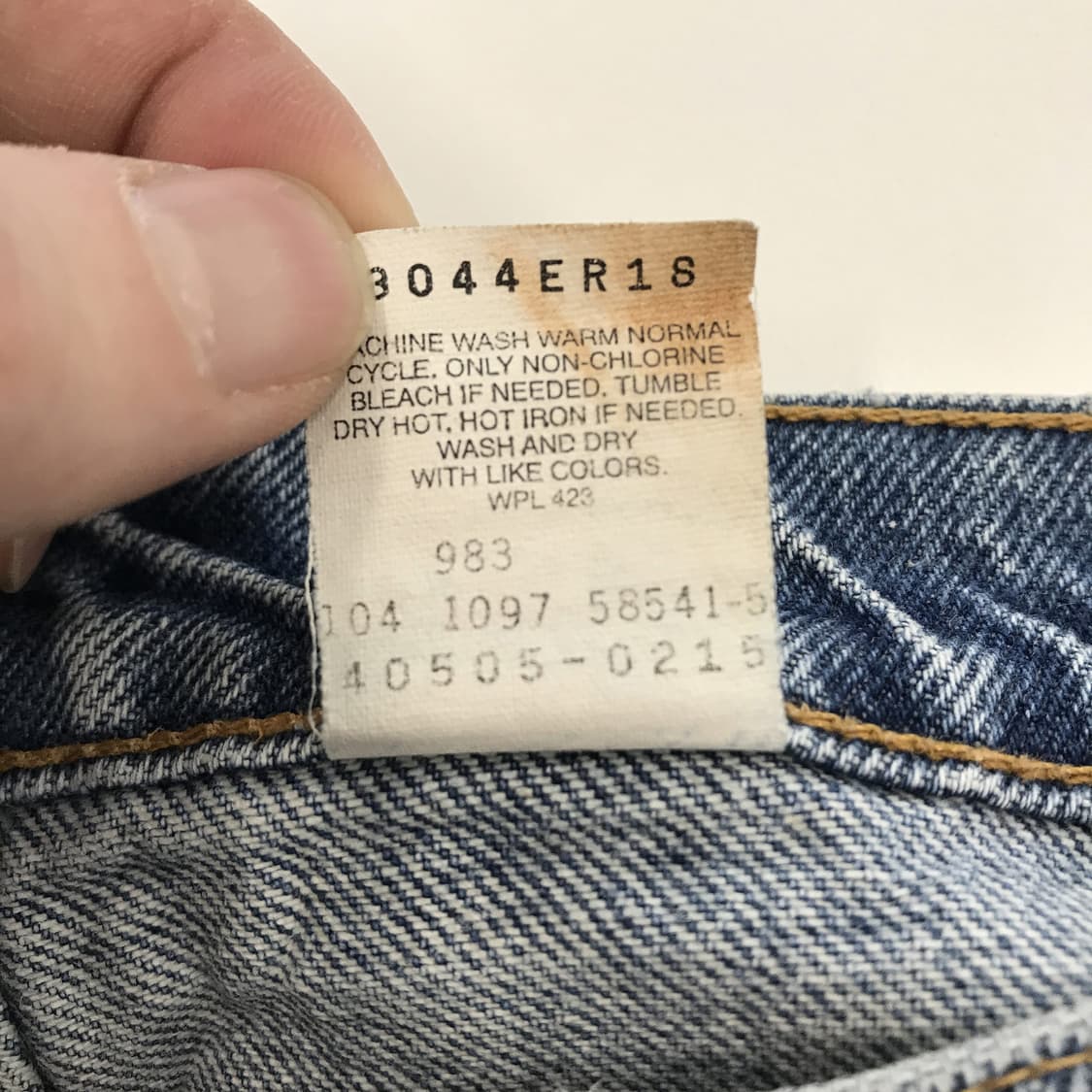 리바이스 505 90s 오렌지탭 청바지 [31인치] 상품이미지6