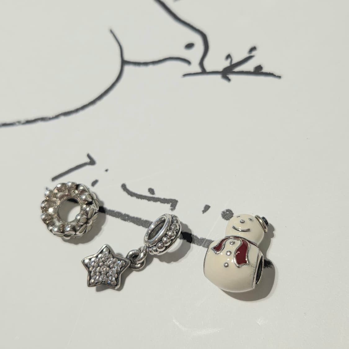 PANDORA 판도라 정품 팔찌 실버참 참포함 세트판매 상품이미지3