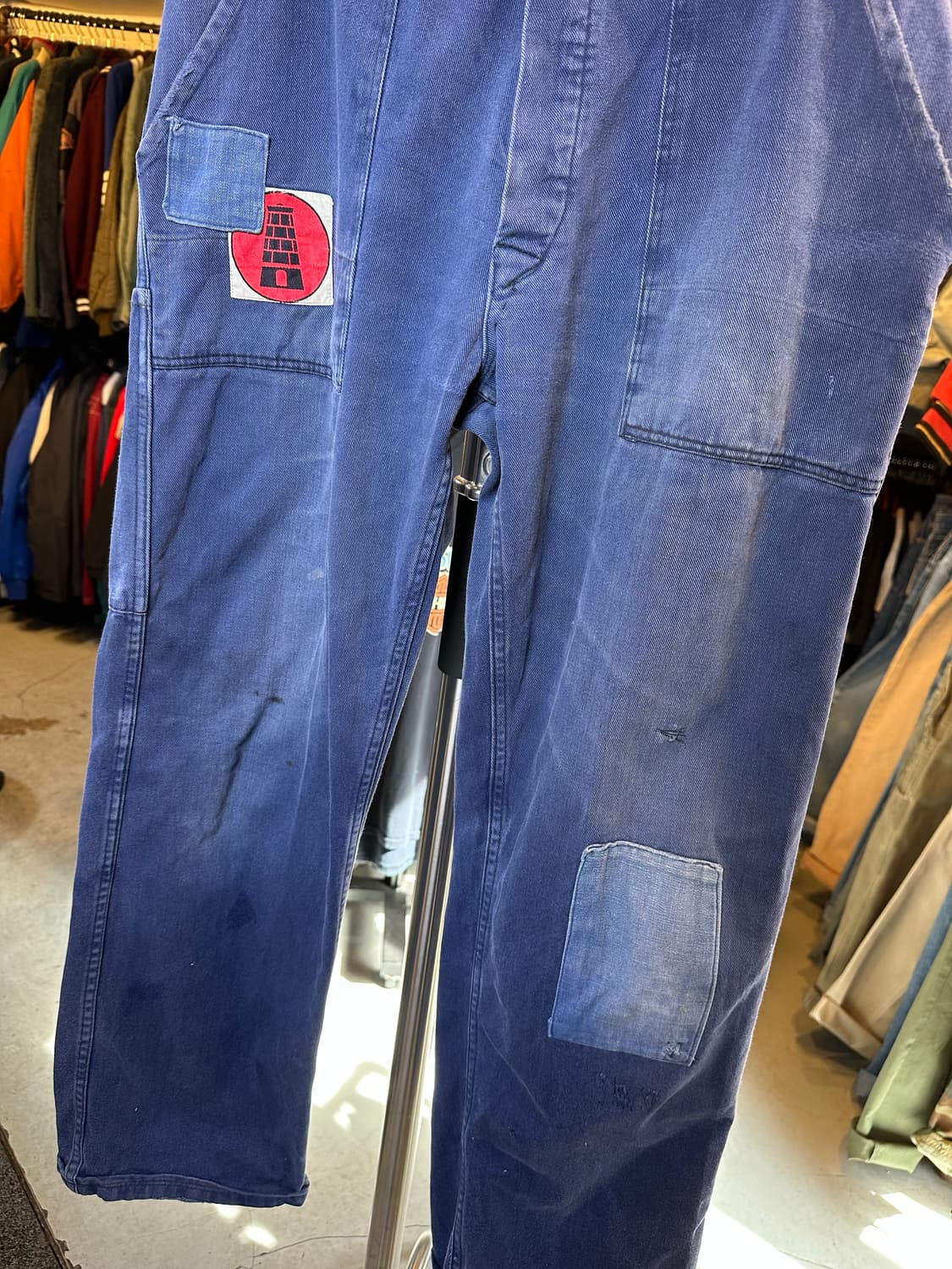 프렌치워크웨어 패치워크 페이드 프렌치 워크팬츠 상품이미지5