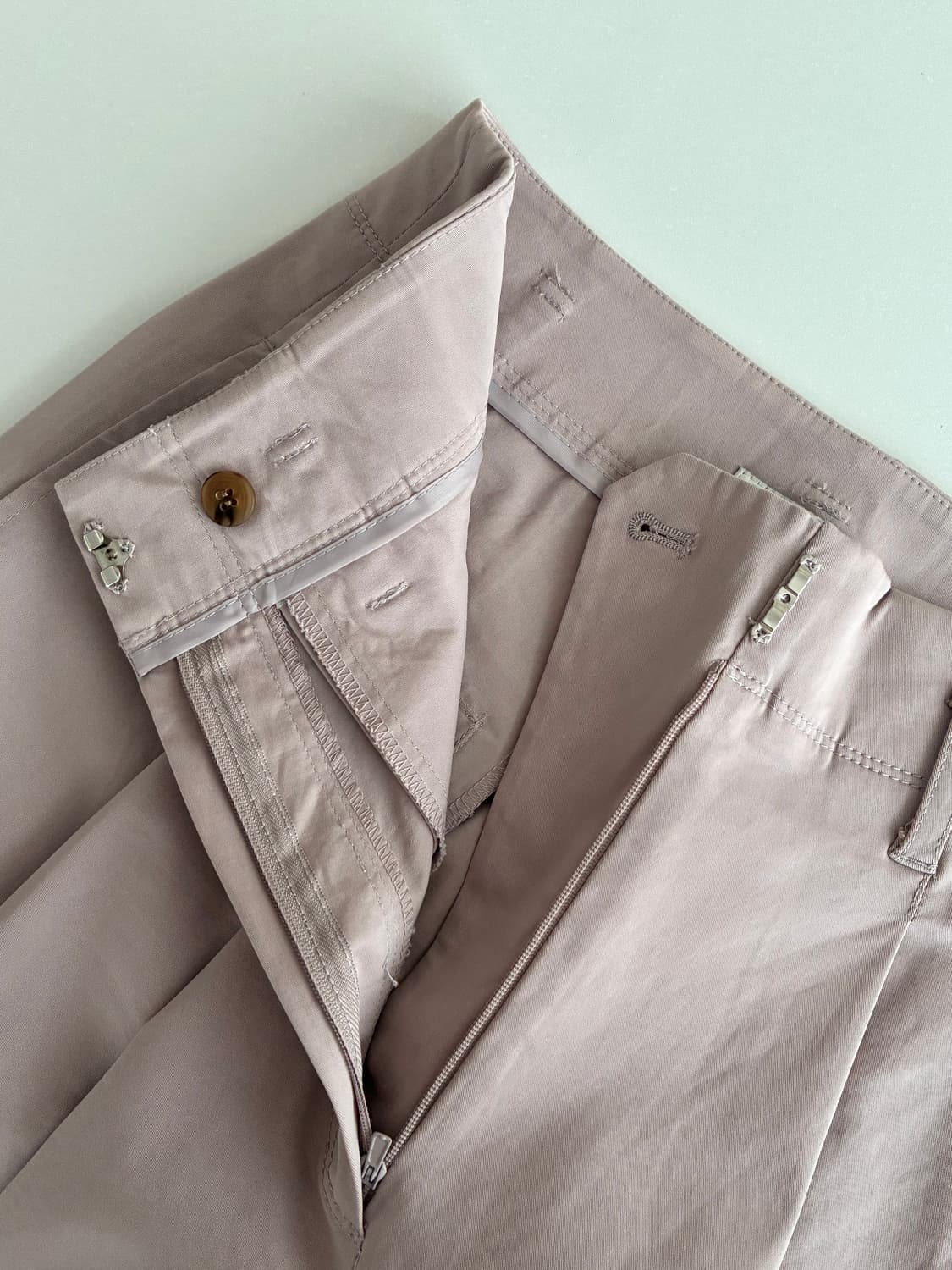 55) 시스티나 핀턱 코튼 슬랙스 인디핑크 상품이미지4