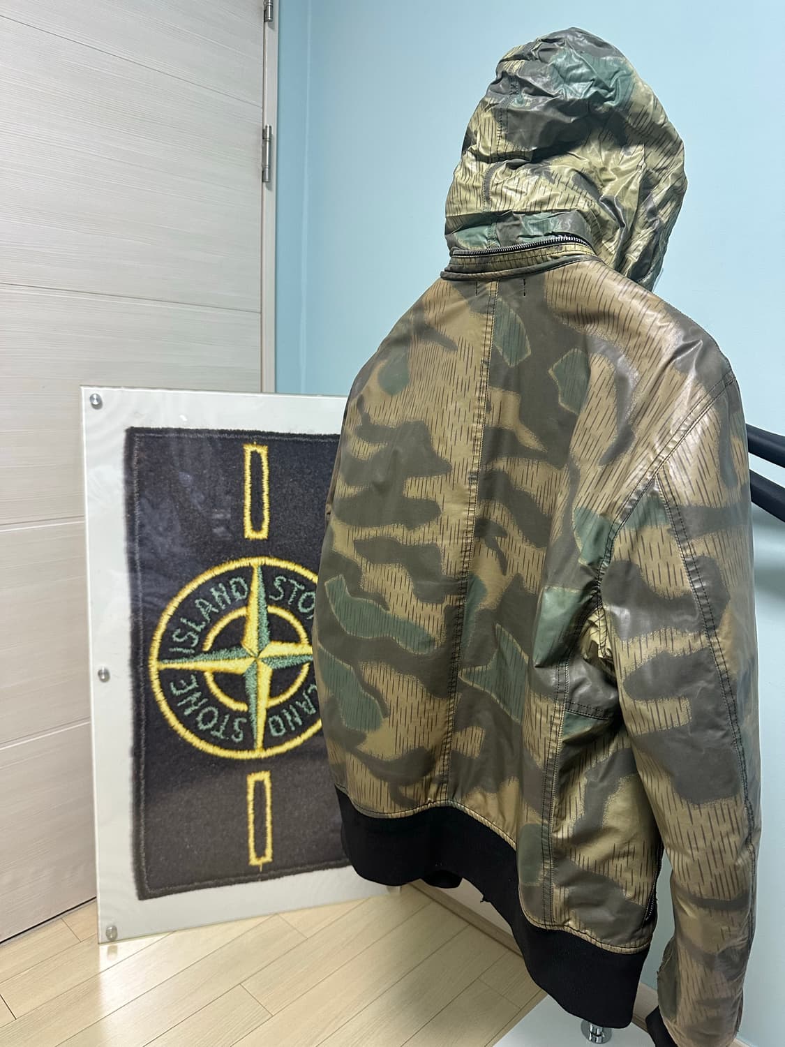스톤아일랜드 AW10 카모플라쥬 아이스 자켓 XL 매장택 상품이미지3