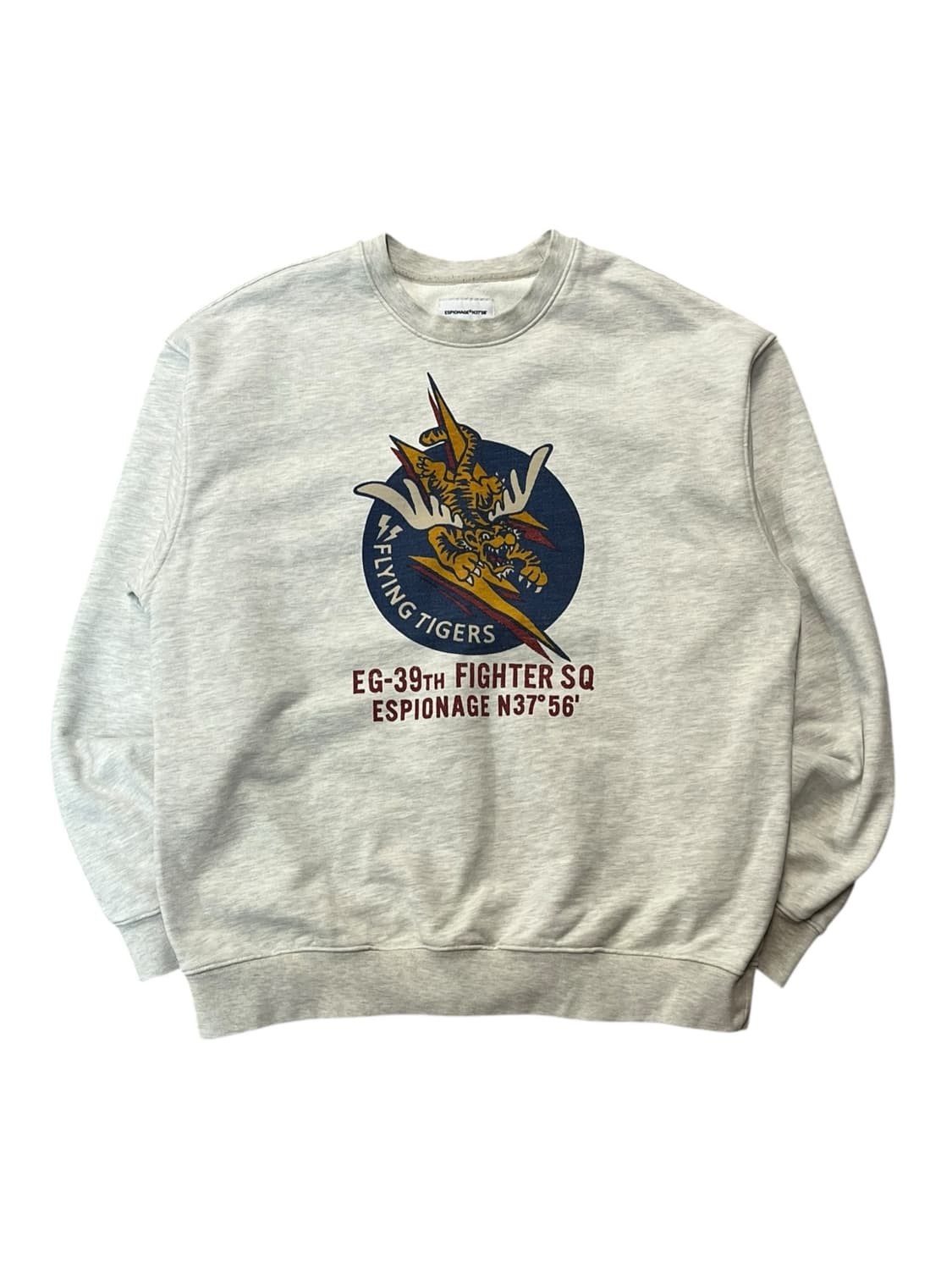 에스피오나지 맨투맨 그레이 L #csz1935 상품이미지3