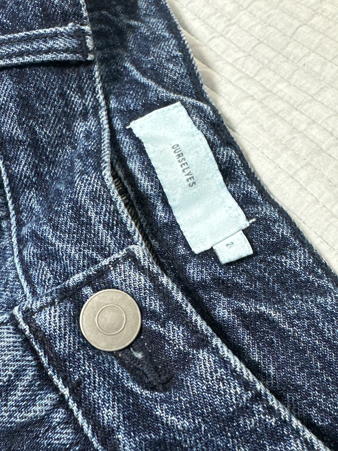 아워셀브스 ourselves 데님 2사이즈 상품이미지4