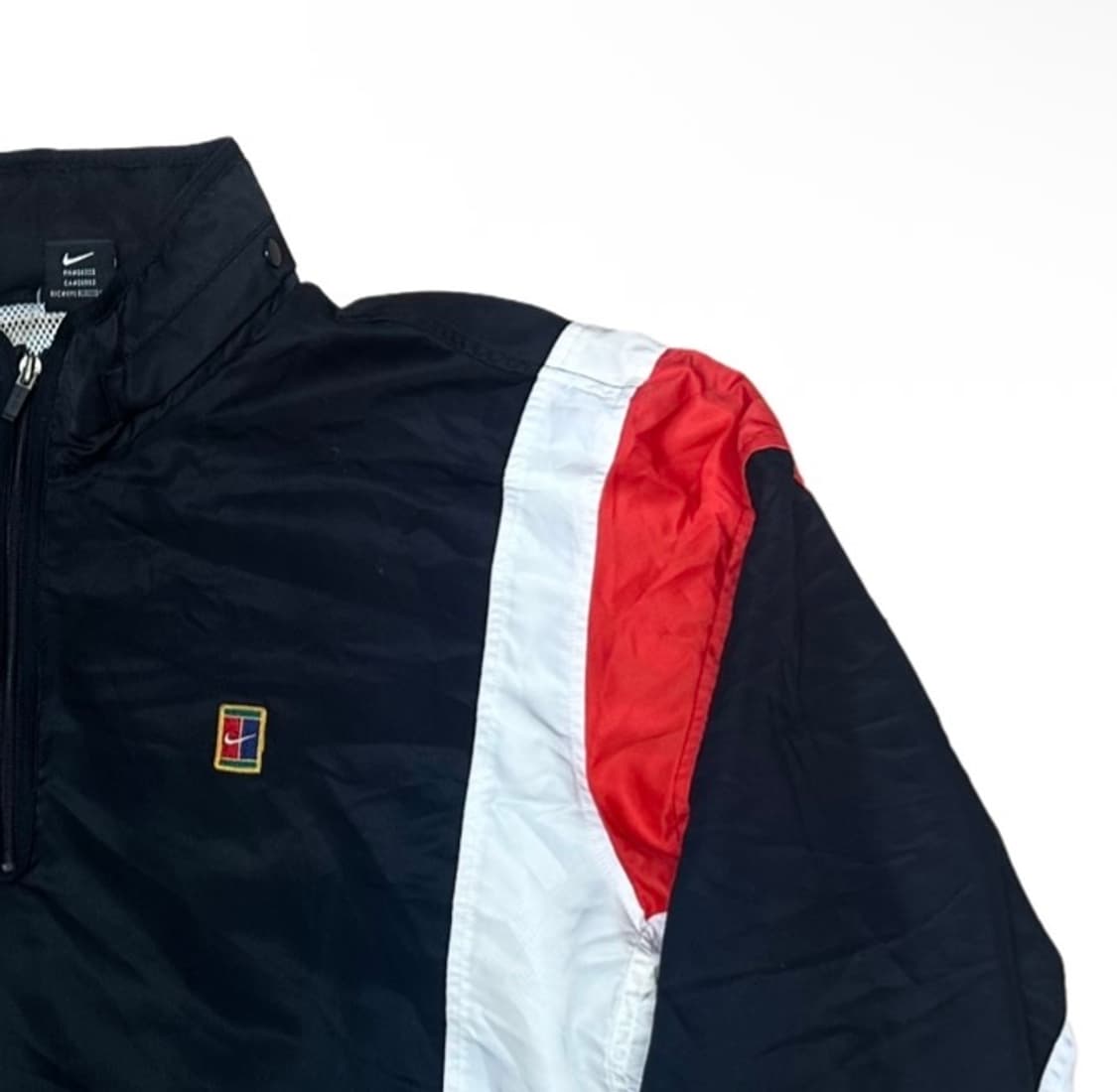 나이키 00s 테니스로고 블랙반집업 105 상품이미지2