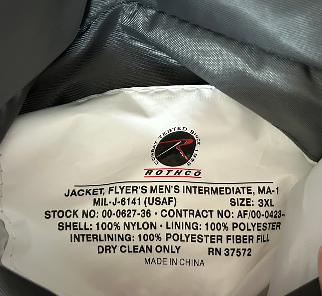 로스코 ma-1 건메탈 상품이미지4