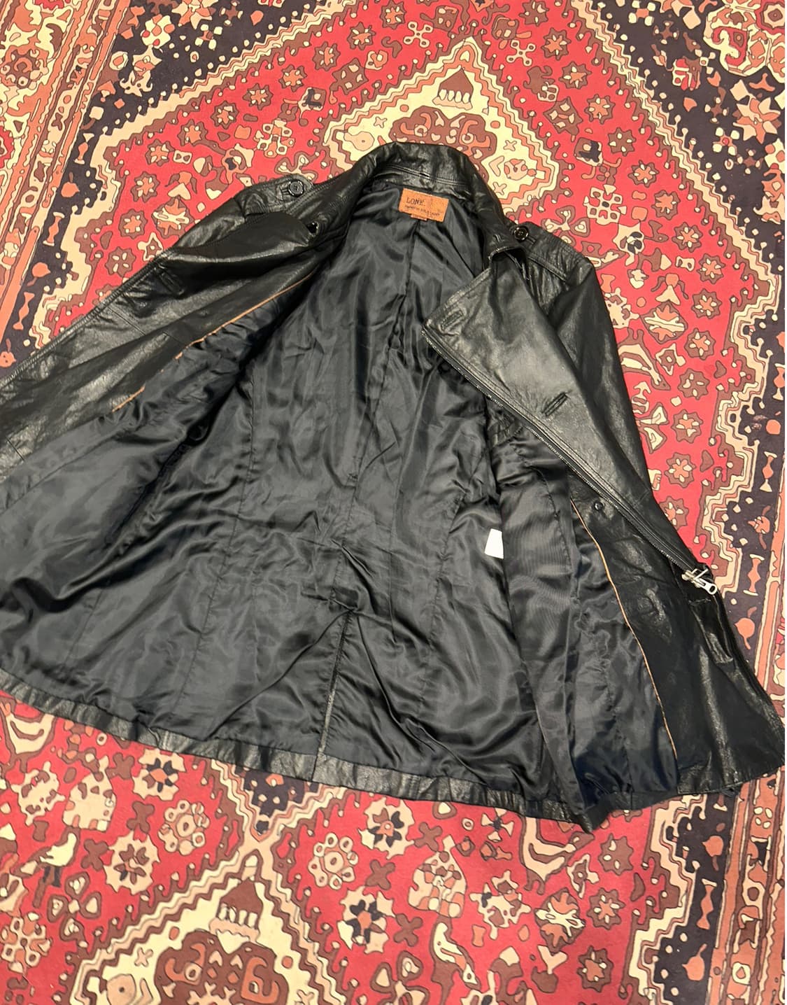( L-XL ) 가죽코트 가죽카코트 레더자켓 양가죽자켓 아메카지 워크웨어 상품이미지3