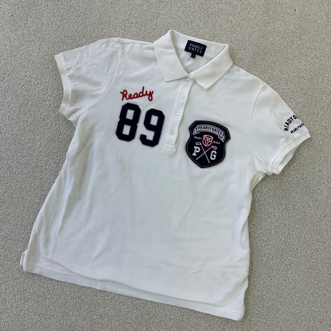 1 파리게이츠 여성용 골프 반팔0323D 상품이미지1