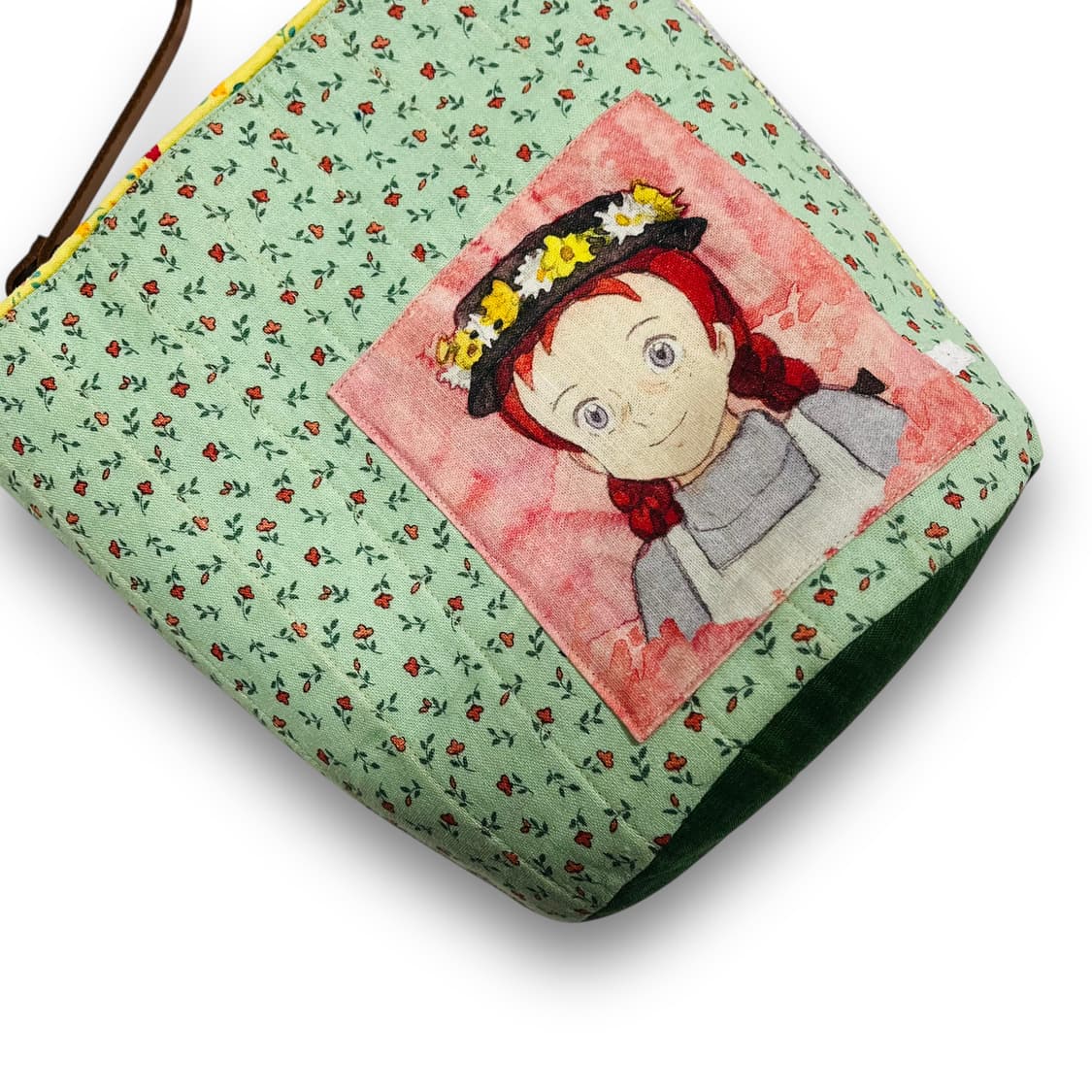 빨강머리 앤 자작나무 의 숲 코튼 원통 빈티지 크로스백 상품이미지5