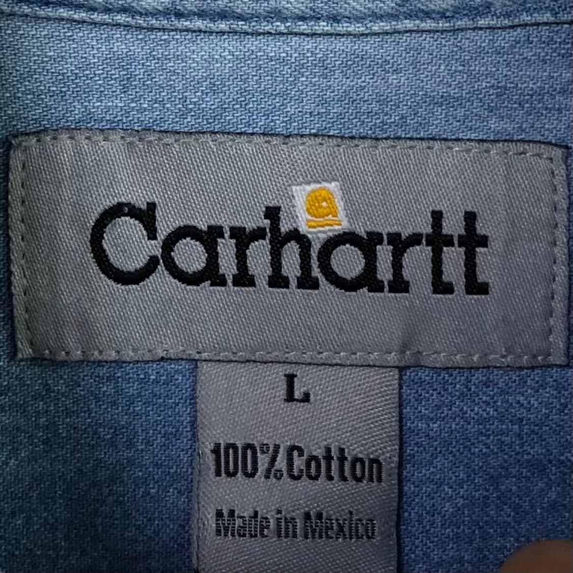 105 칼하트 데님 셔츠 상품이미지3
