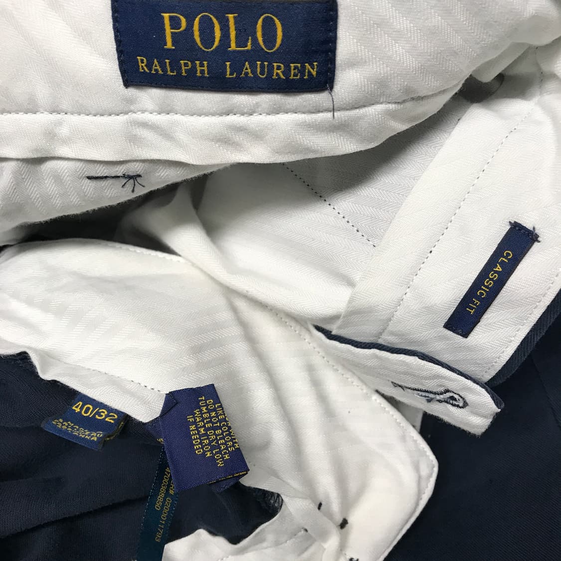 폴로 랄프로렌 치노 팬츠 네이비 40/32 상품이미지6
