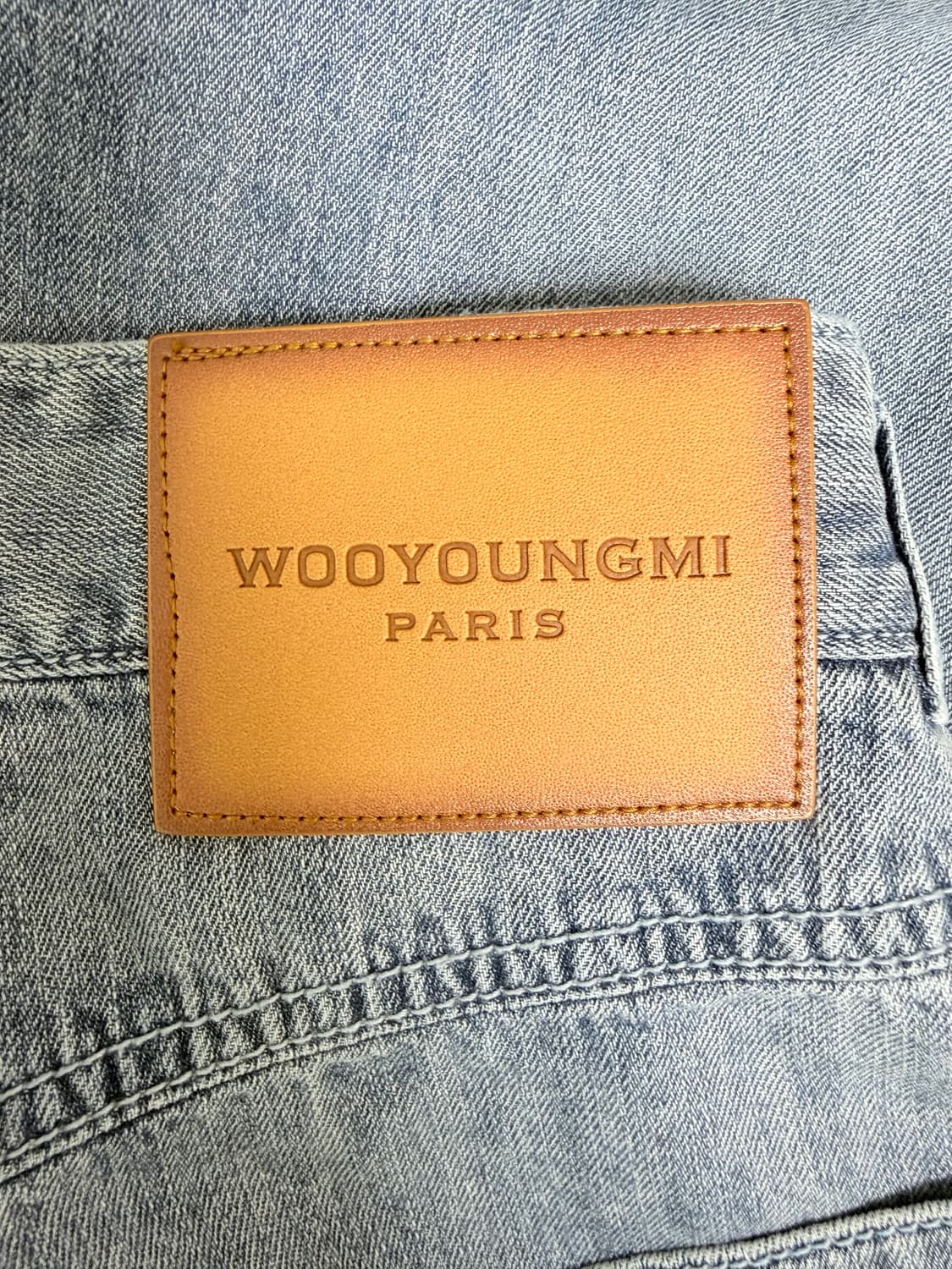 (26ss새상품)우영미 라이트웨이트 데님 팬츠 (46) 상품이미지5