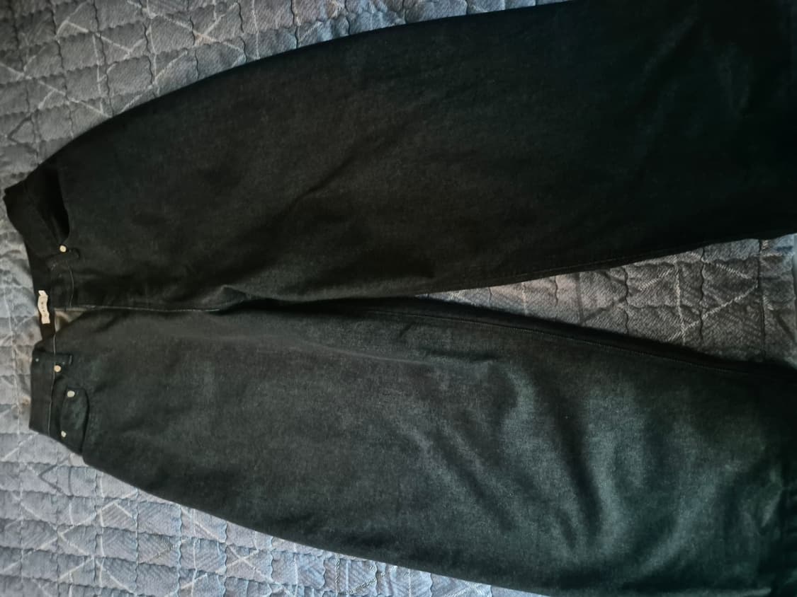 논페이드 와이드 핏 데님팬츠 상품이미지4