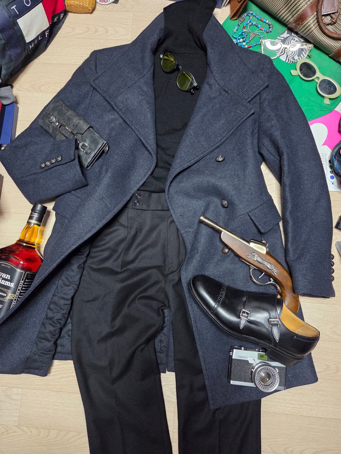 TIME HOMME 울 캐시미어 코트 타임 상품이미지3