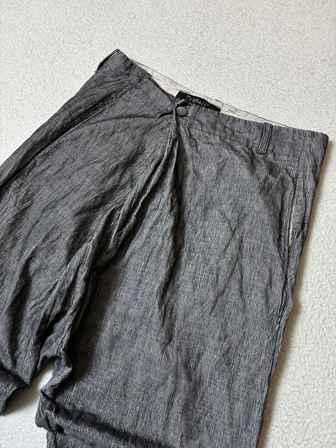 트랜짓 이태리 린넨 배기 스트레이트 팬츠 PN7675 상품이미지2