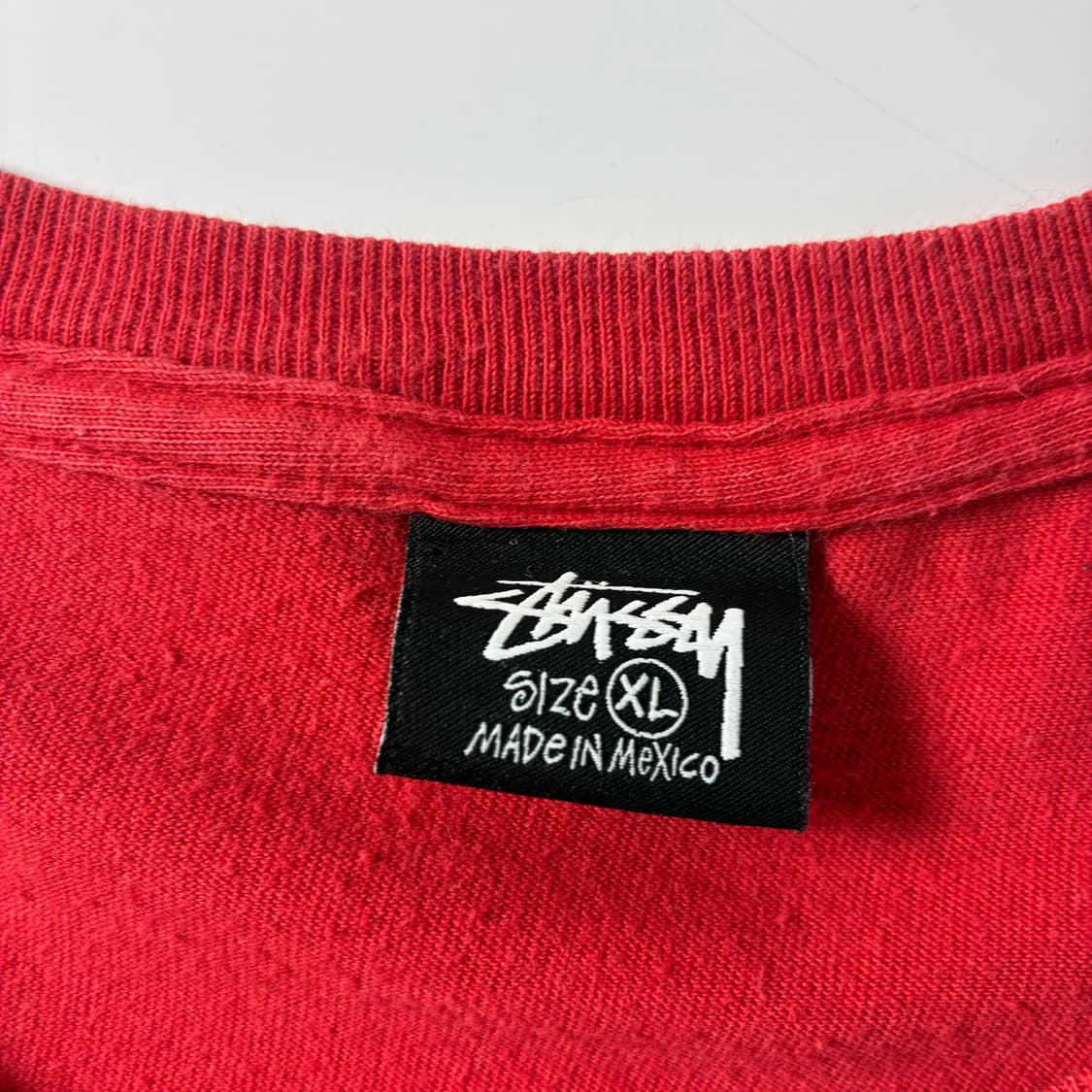 Stussy  스투시 월드와이드 8ball 닷 레드 반팔 티셔츠 상품이미지6