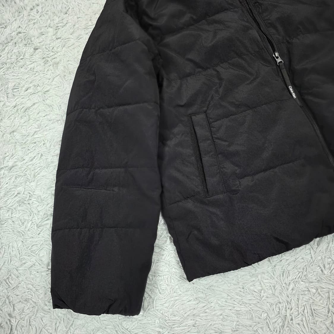 CK 캘빈클라인 퍼포먼스 남성 퀼팅 봄버 패딩 자켓 XL 상품이미지6