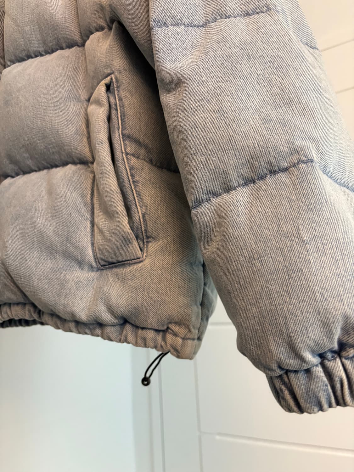 리바이스 데님 푸퍼 패딩 일본판 S 상품이미지5