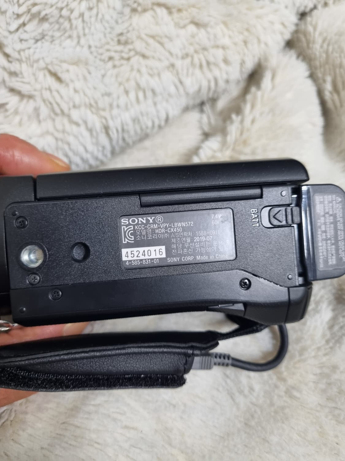 소니 HDR-CX450 캠코더 Handycam 레트로디카 상품이미지6