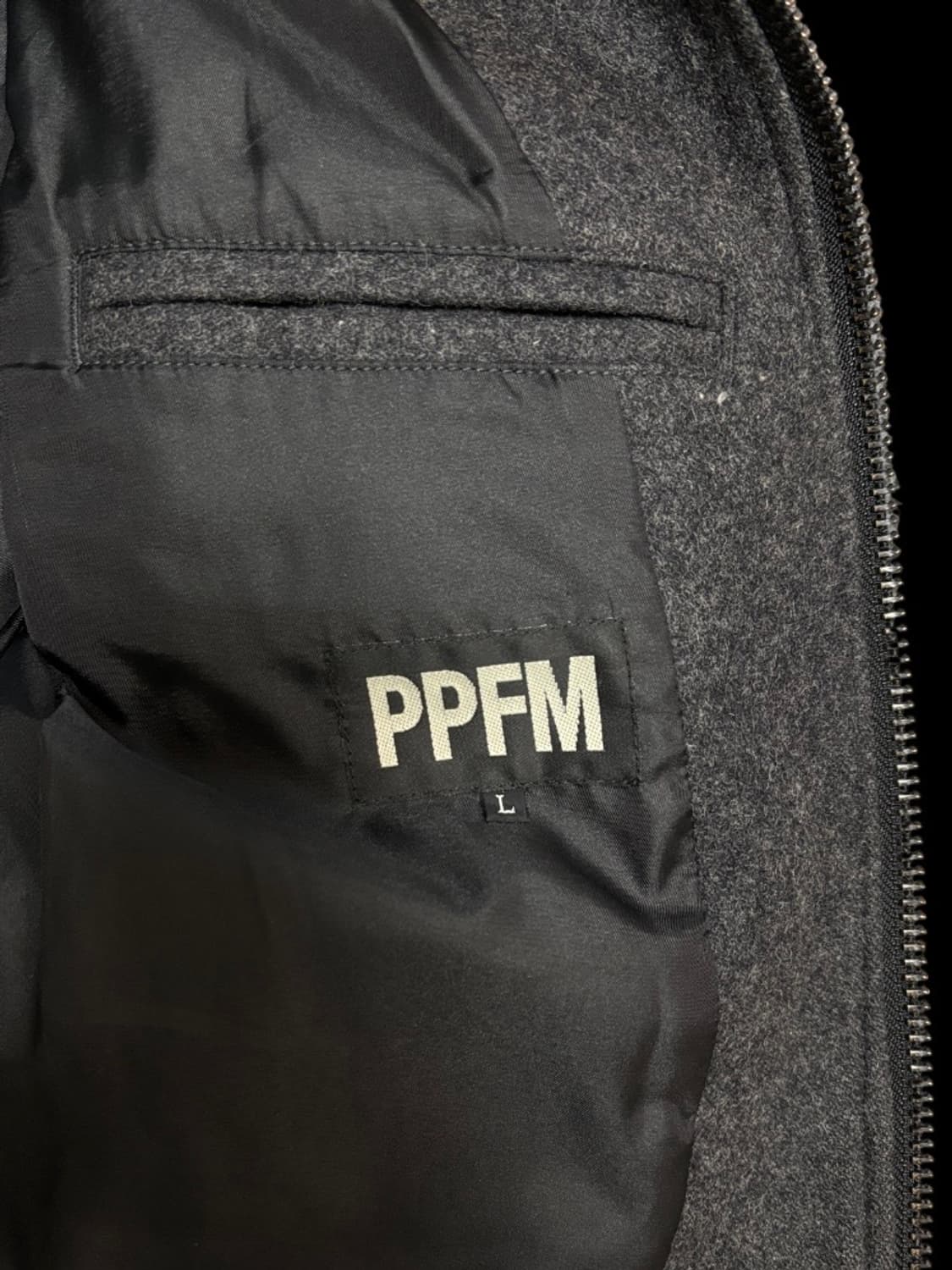 PPFM 피피에프엠 하이넥 울자켓 상품이미지3