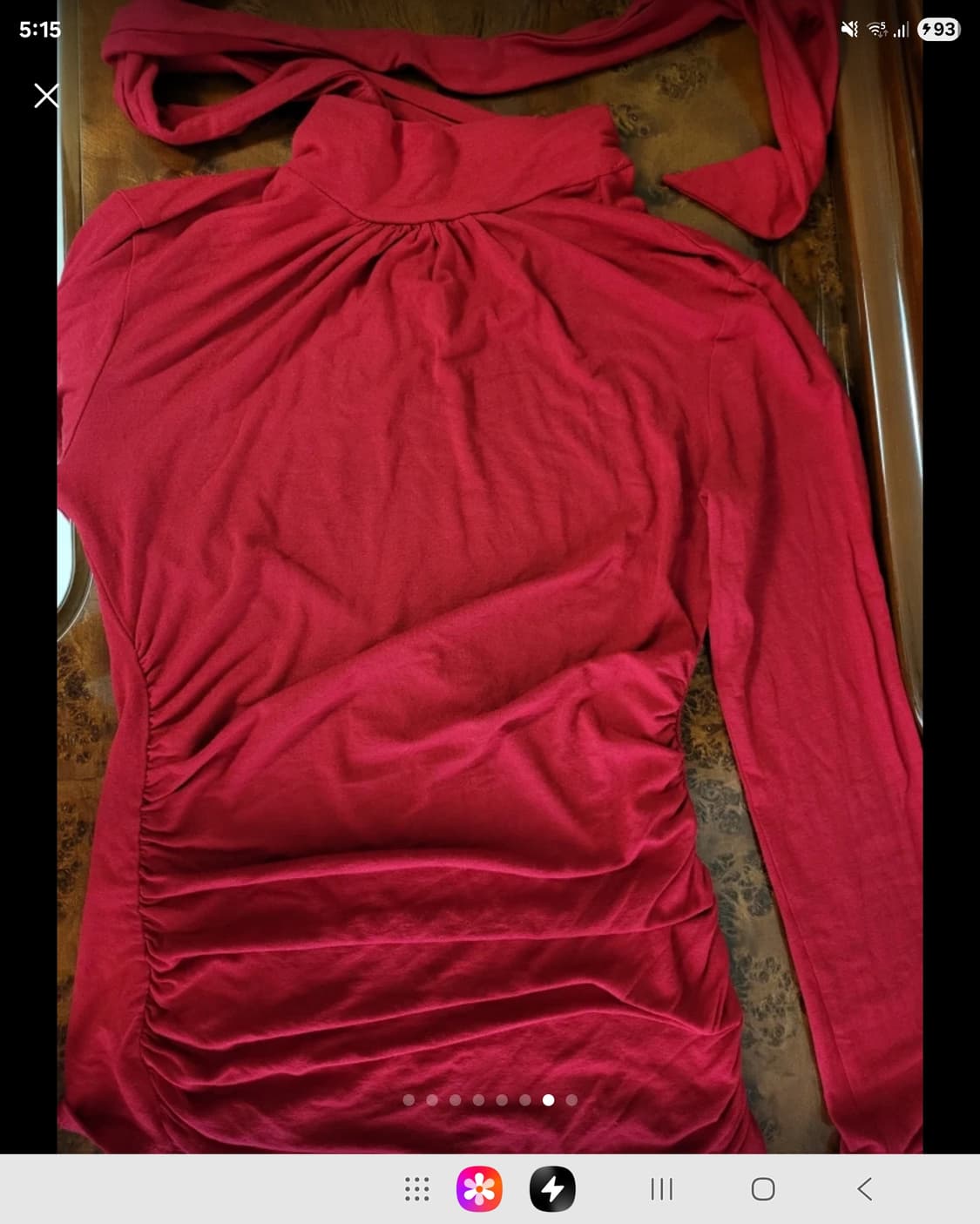 프랑스 모르간 타이업 모달 셔츠 상품이미지7