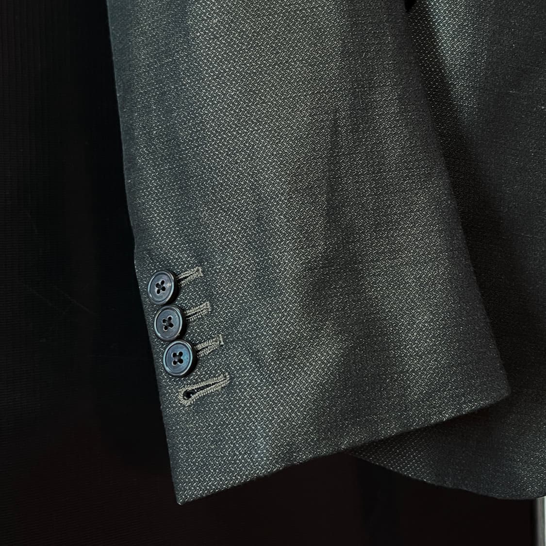 Dries Van Noten 딥그린 린넨 코튼 셋업 테일러드 상품이미지4