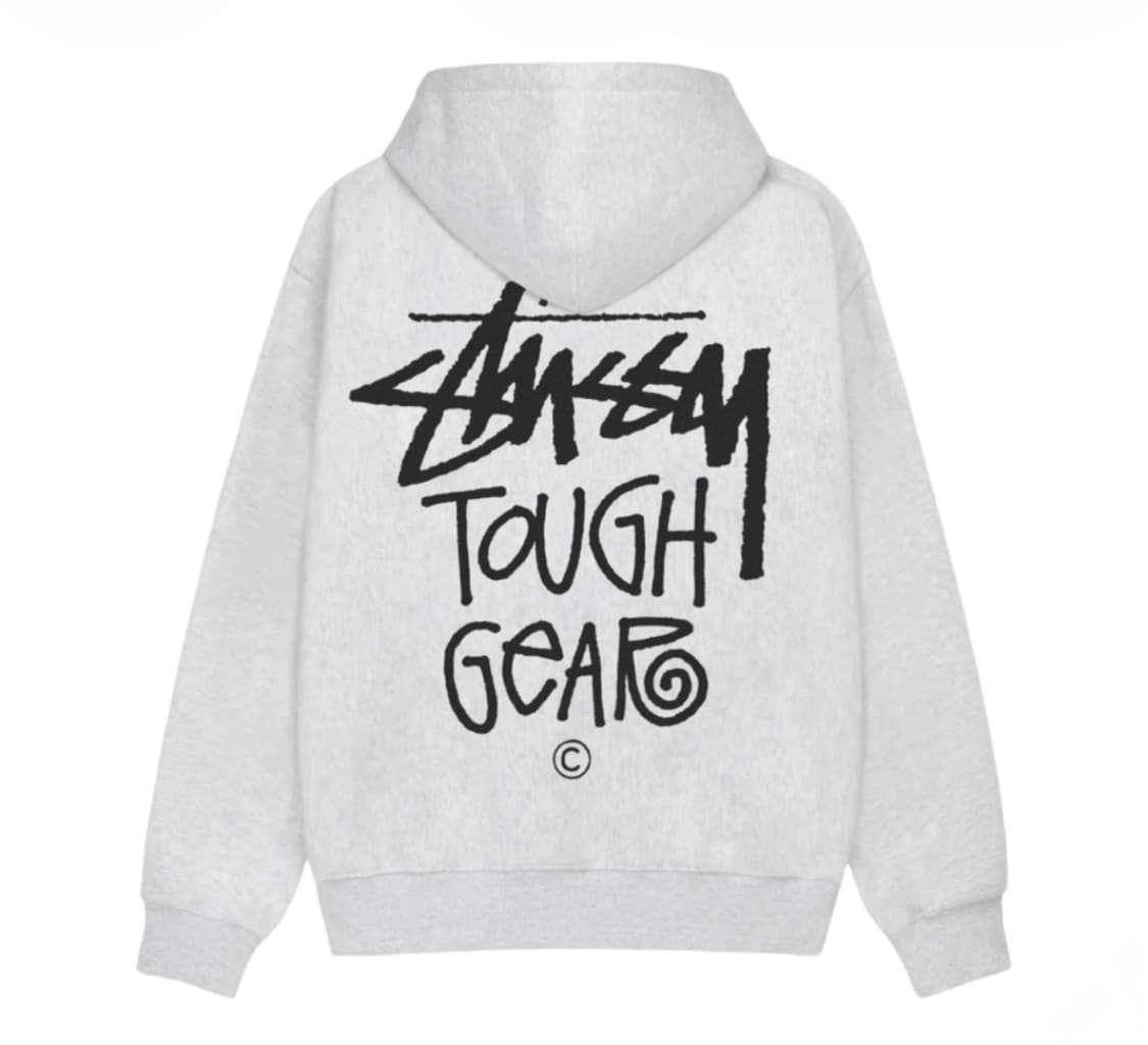 [새상품] 스투시 터프 기어 후드 애쉬 헤더 M 상품이미지2