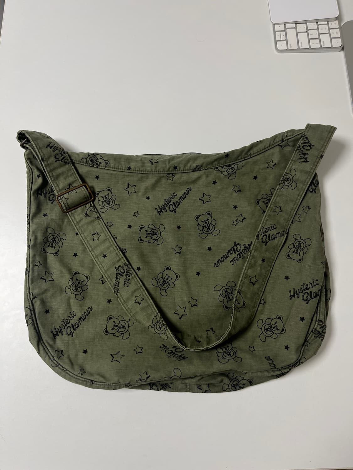 히스테릭글래머 퍽베어 코튼 숄더백 상품이미지8
