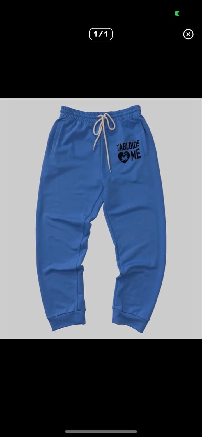 스컬프터 sweet kitty jogger pants acid blue 상품이미지1