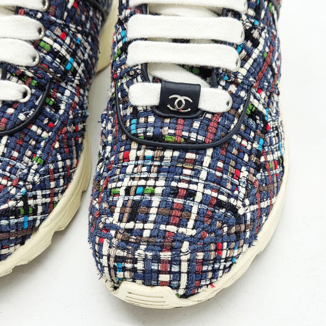 샤넬 우먼스 CC로고 트위드 트레이너 스니커즈 (36 1/2) 상품이미지4
