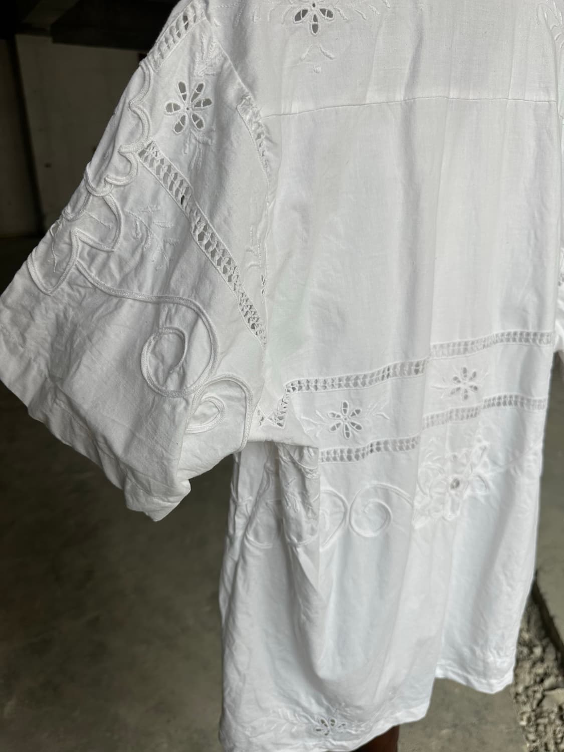 빈티지 패치워크 자수 셔츠 히피 보시크 bode 상품이미지7