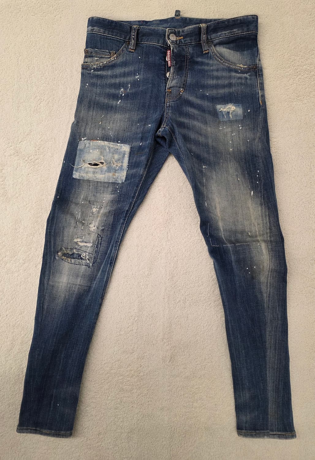 [정품] 디스퀘어드2 남성 페인팅 디스덧뎀진/섹시트베.  S74LA070 상품이미지1