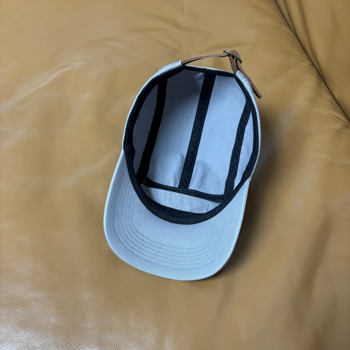 Supreme 슈프리 22ss 워시드 그레이 캠프캡 모자 (Grey) 상품이미지7
