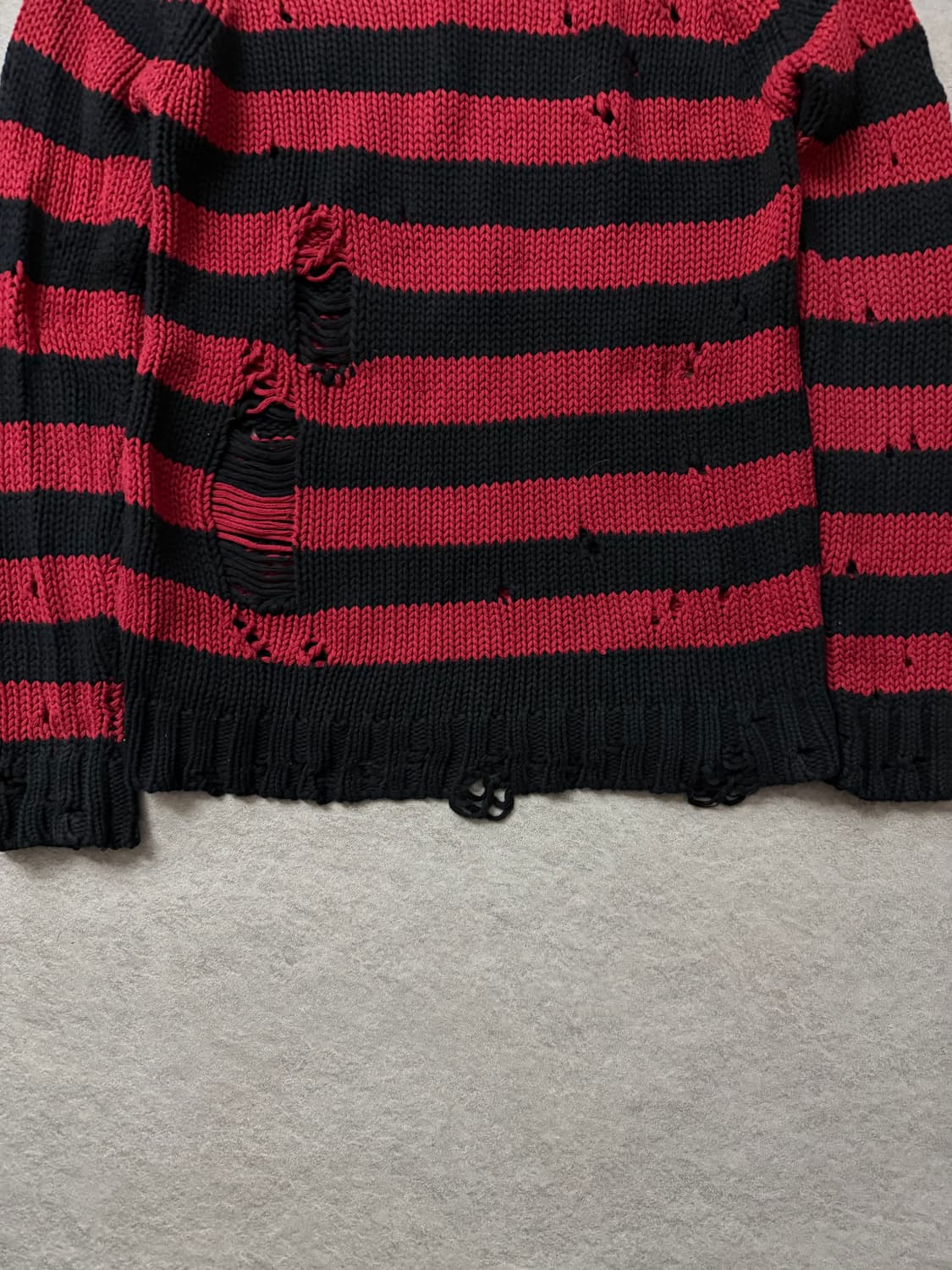 R13 알써틴 디스트로이드 니트 상품이미지8