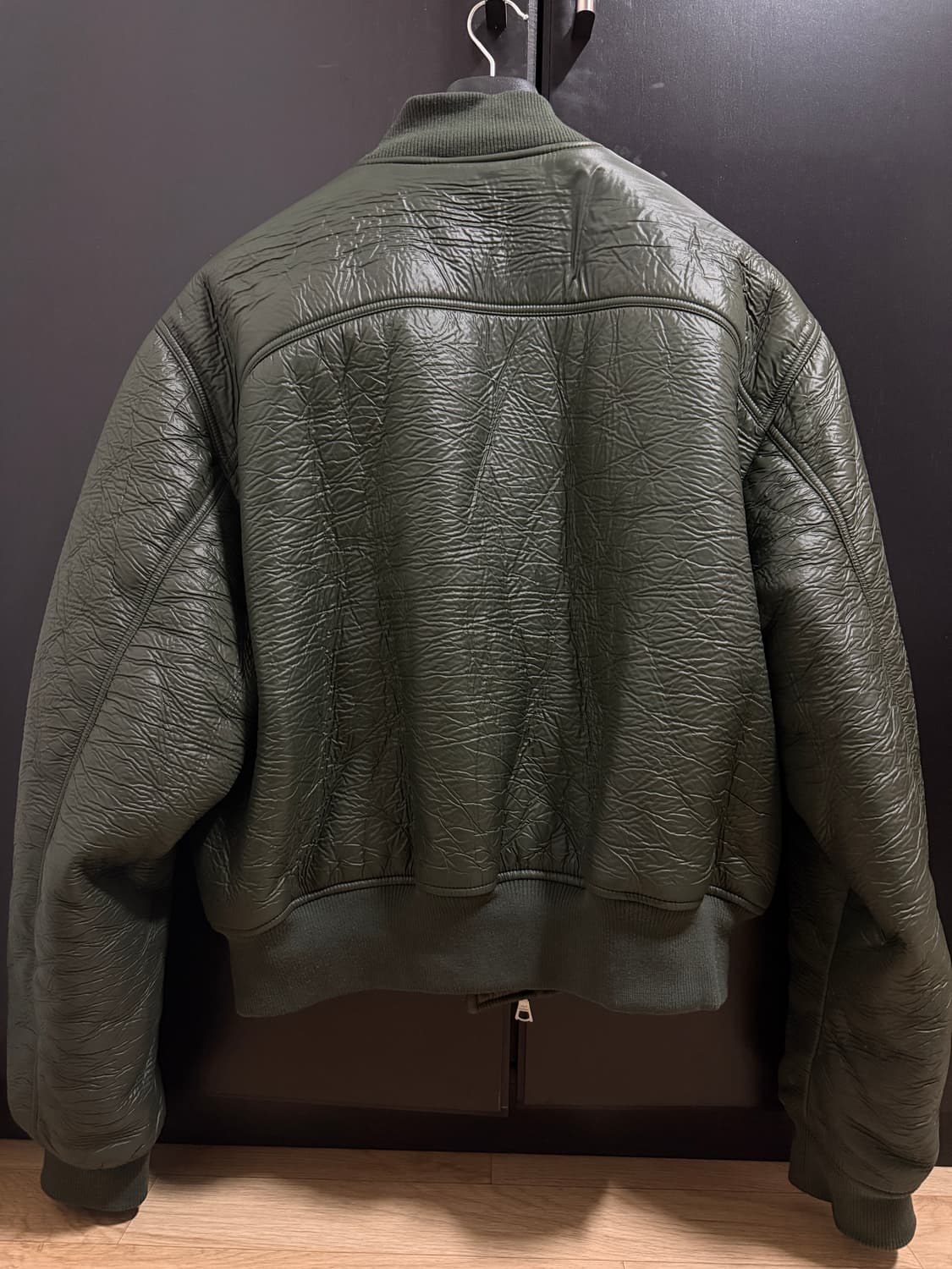 드리스반노튼 크링클 봄버 / L사이즈 상품이미지2