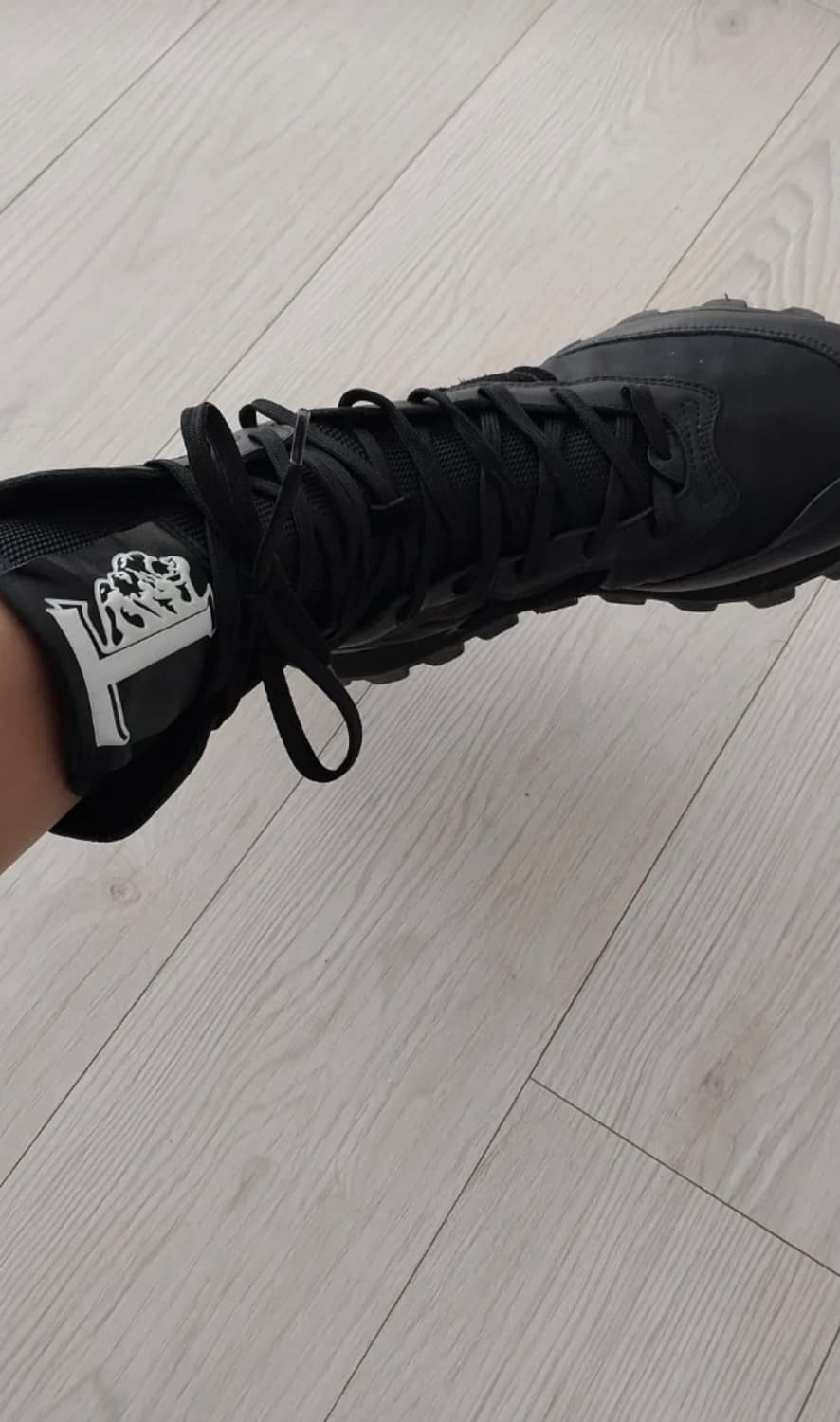 토즈 블랙 레이스업 워커 부츠 240 상품이미지8