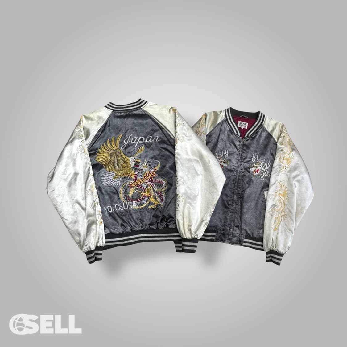 스카쟌 제팬 백로고 집업 상품이미지1