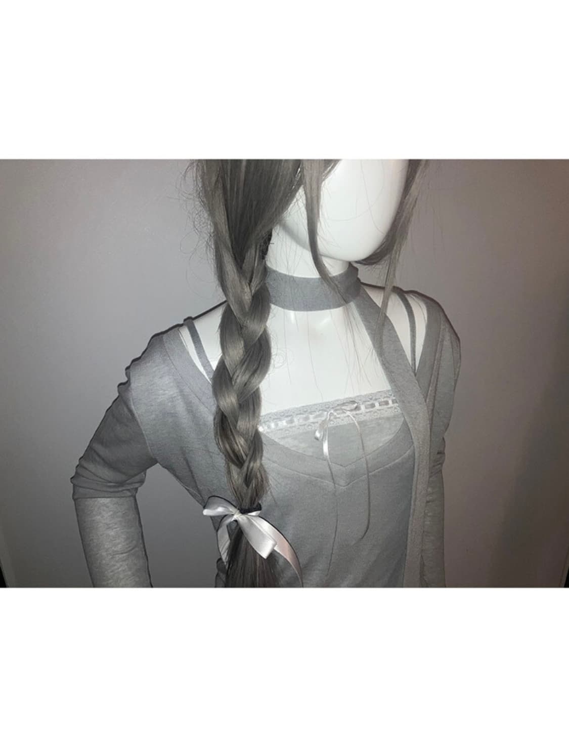 First love set 퍼스트 러브셋 애쉬블루 상품이미지2