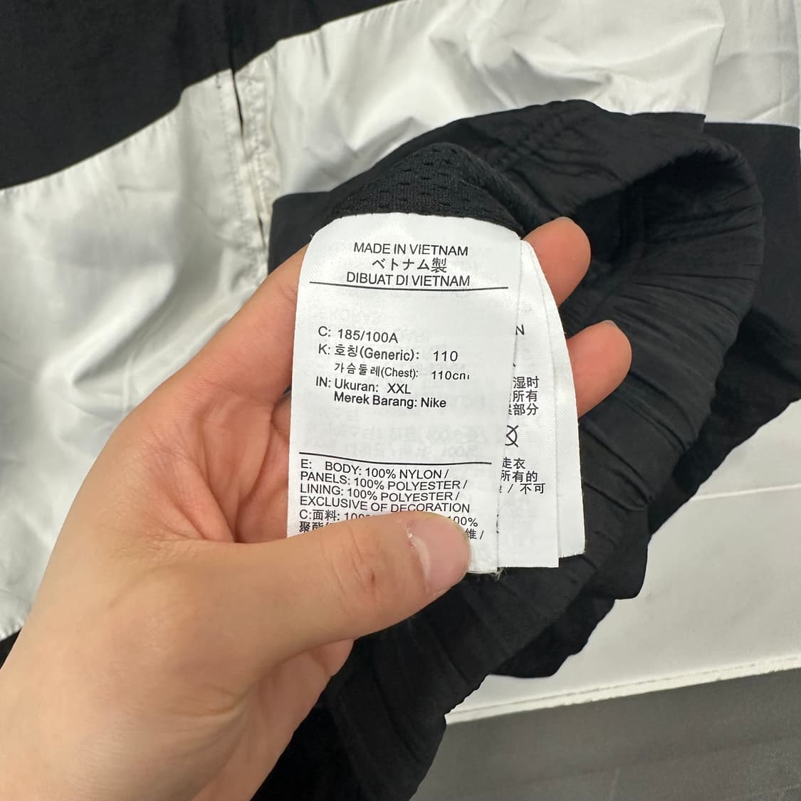 나이키 빅 스우시로고 바람막이 상품이미지6