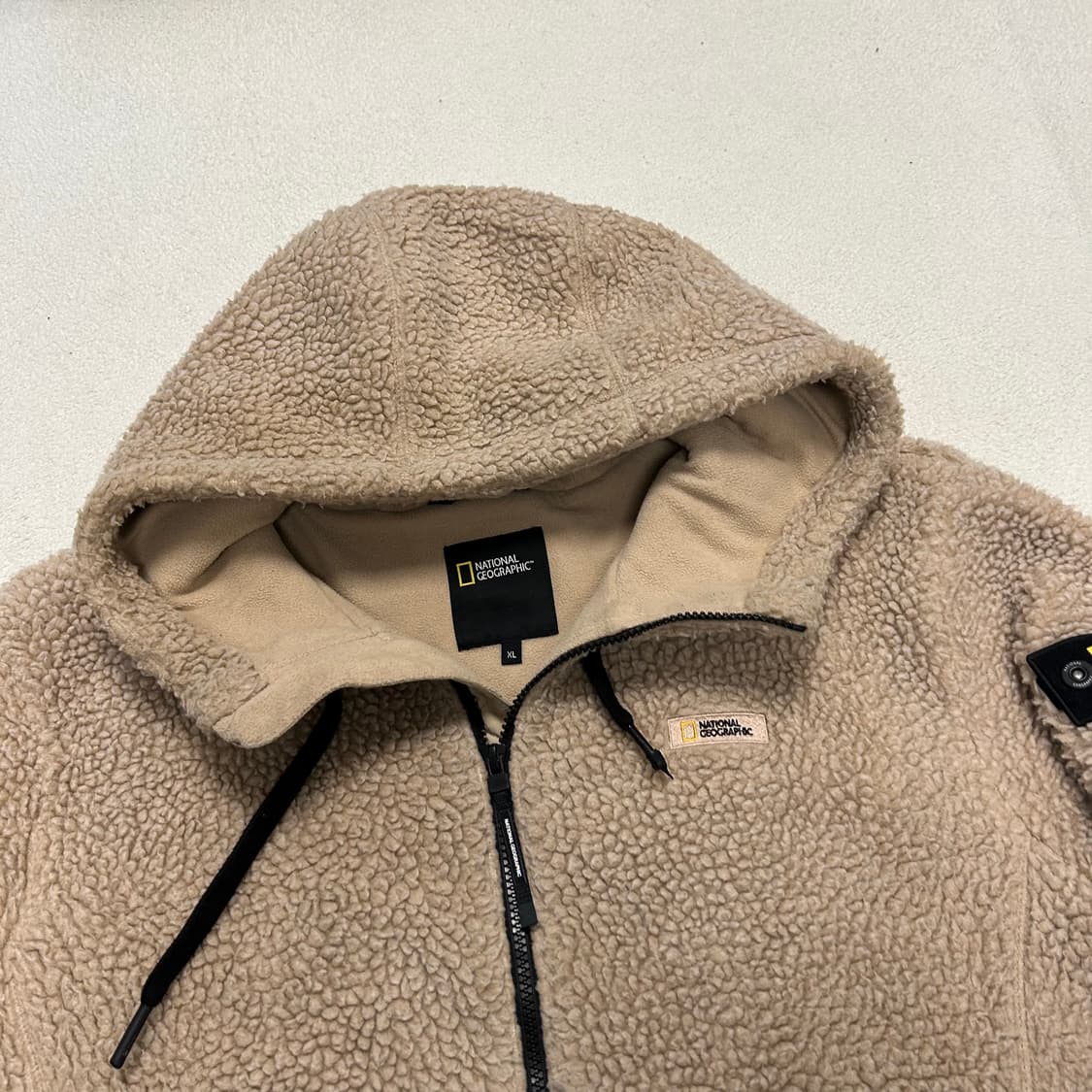 National Geographic Beige Fleece 상품이미지5