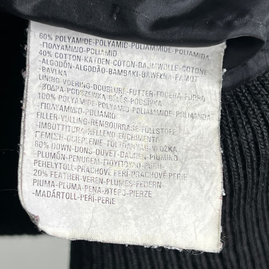 리바이스 레드탭 블랙 푸퍼 다운 패딩 상품이미지8