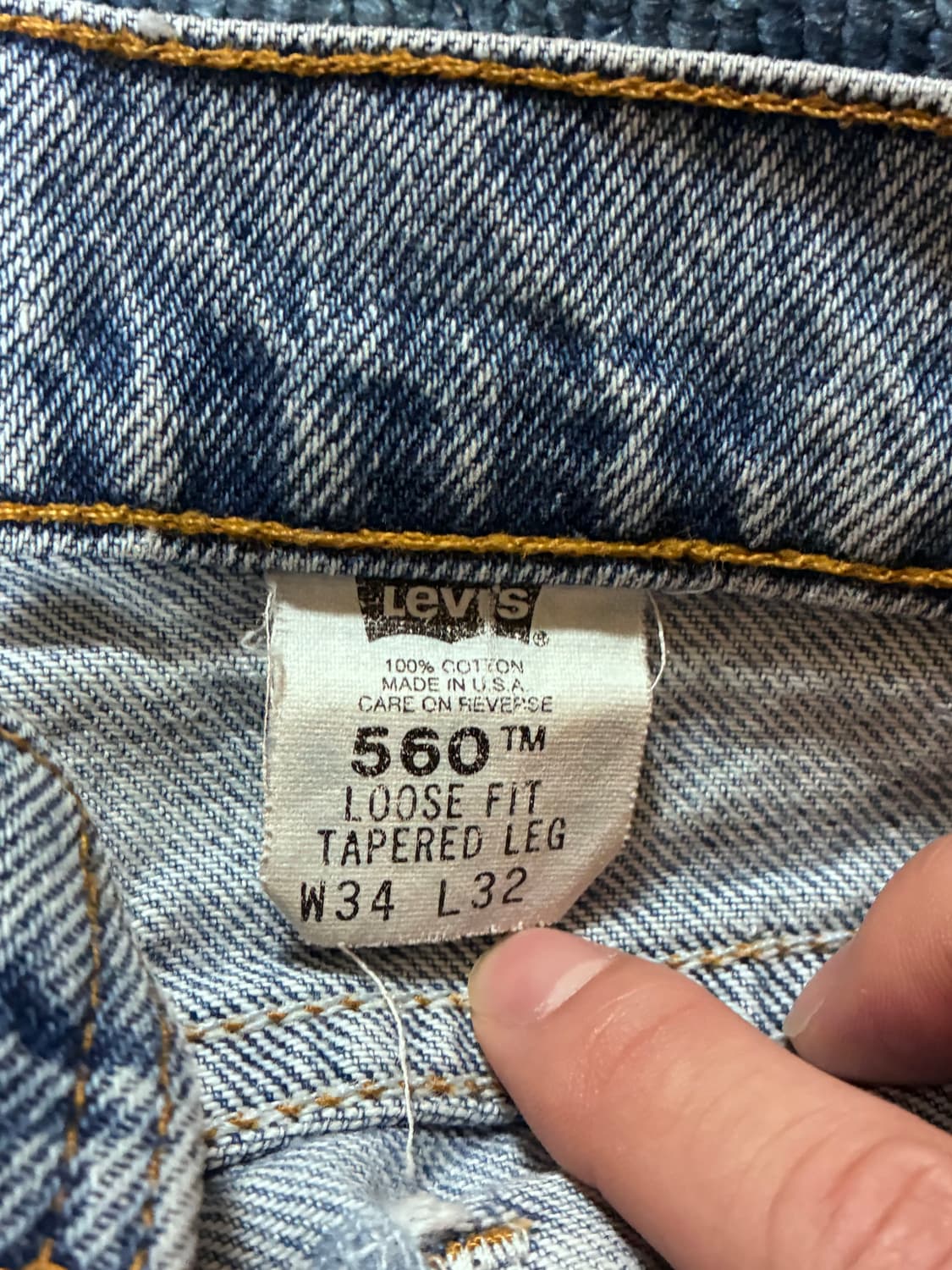 90‘s levis 560 usa 상품이미지7