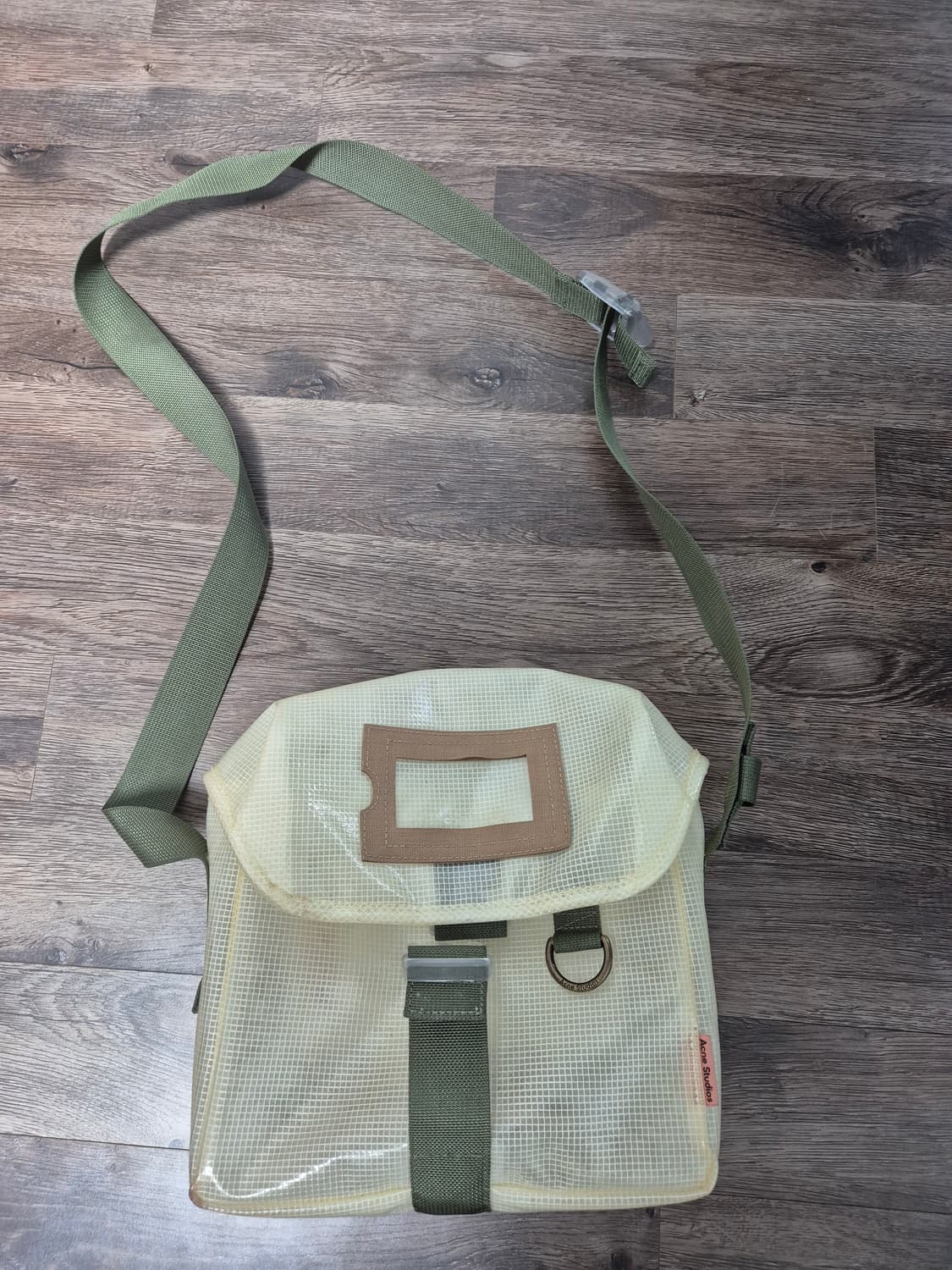 아크네 공용 클리어 크로스백 - 투명색 / C10132ASE 상품이미지3