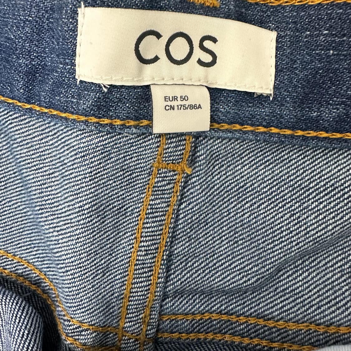 COS 코스 와이드 데님 청바지 팬츠 EUR 50 상품이미지4