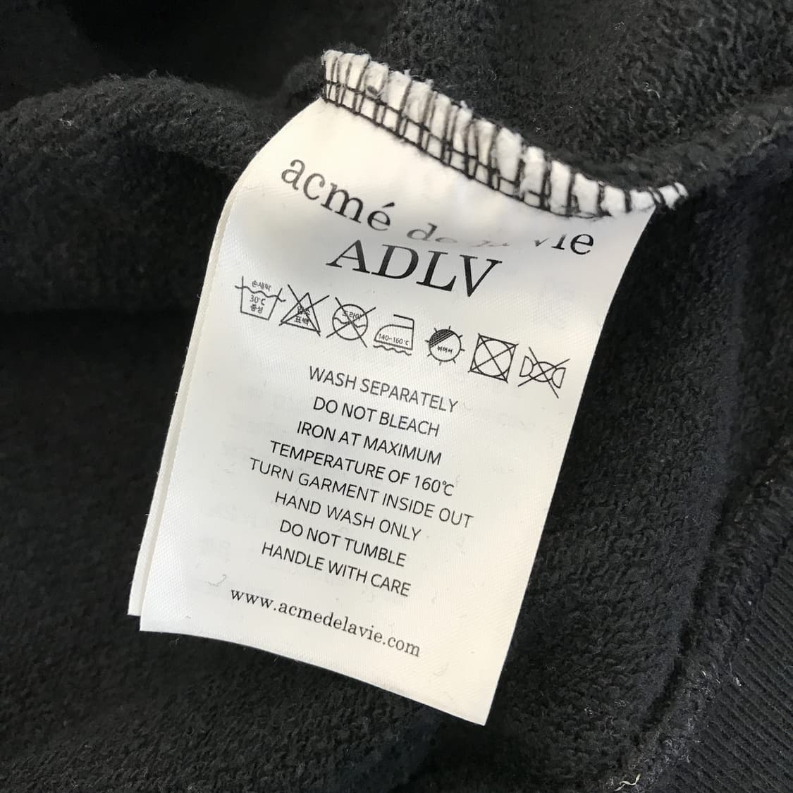 아크메드라비 부클베어 후드티셔츠 [2사이즈] 상품이미지6